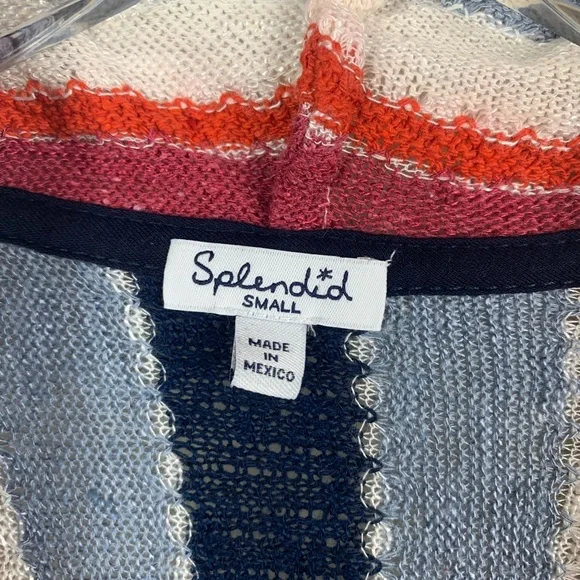 SPLENDID Rancho Stripe Knit Open Front Cardigan - Picture 3 of 16